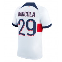 Paris Saint-Germain Bradley Barcola #29 Replika Bortatröja 2023-24 Kortärmad